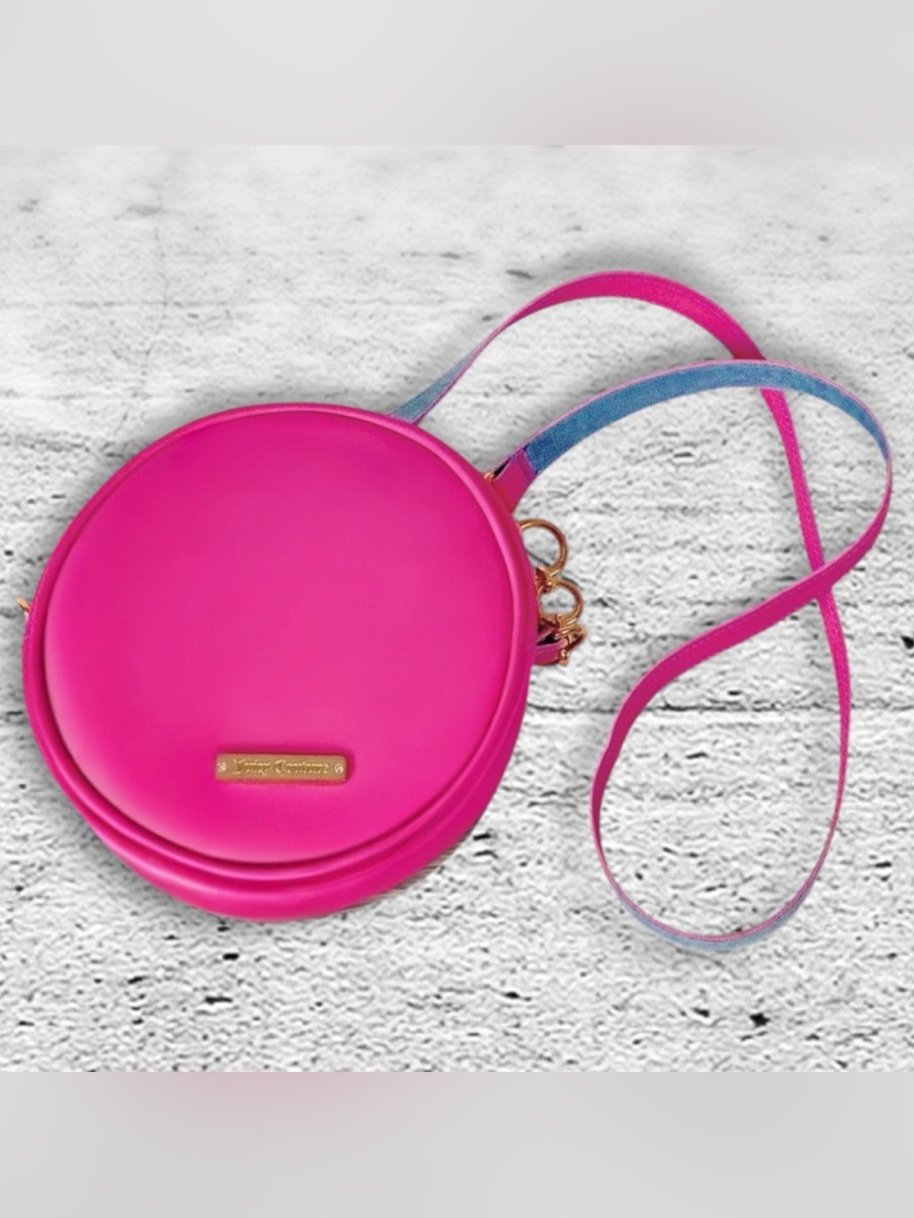 NWT Elizabeth Arden Juicy Couture Hot Pink Mini Crossbody Purse